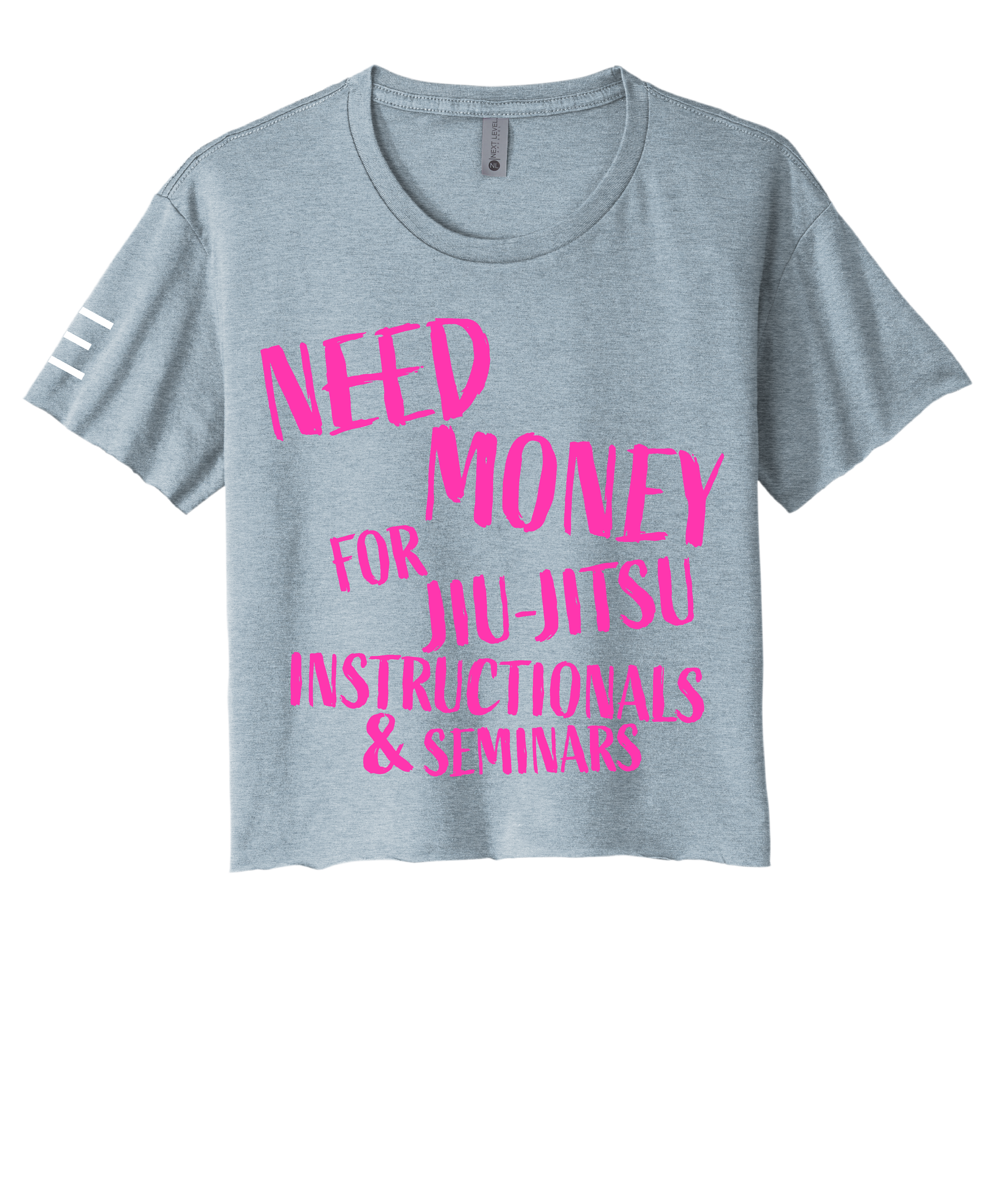 Need Money for Jiu-Jitsu Instructionals & Seminars Crop Top