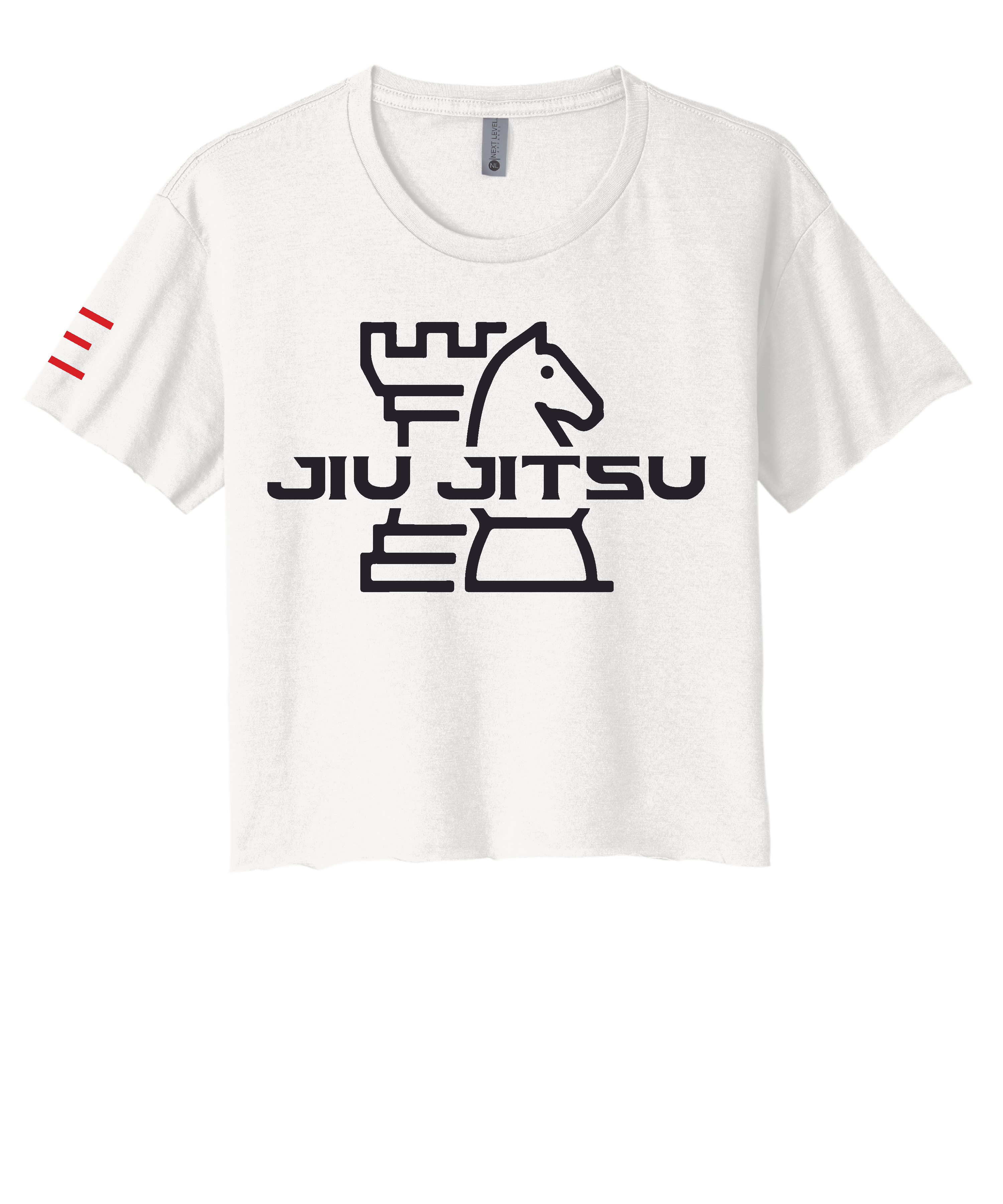 Jiu-Jitsu Physical Chess Match - Crop Top - 3Three Apparel LLC.