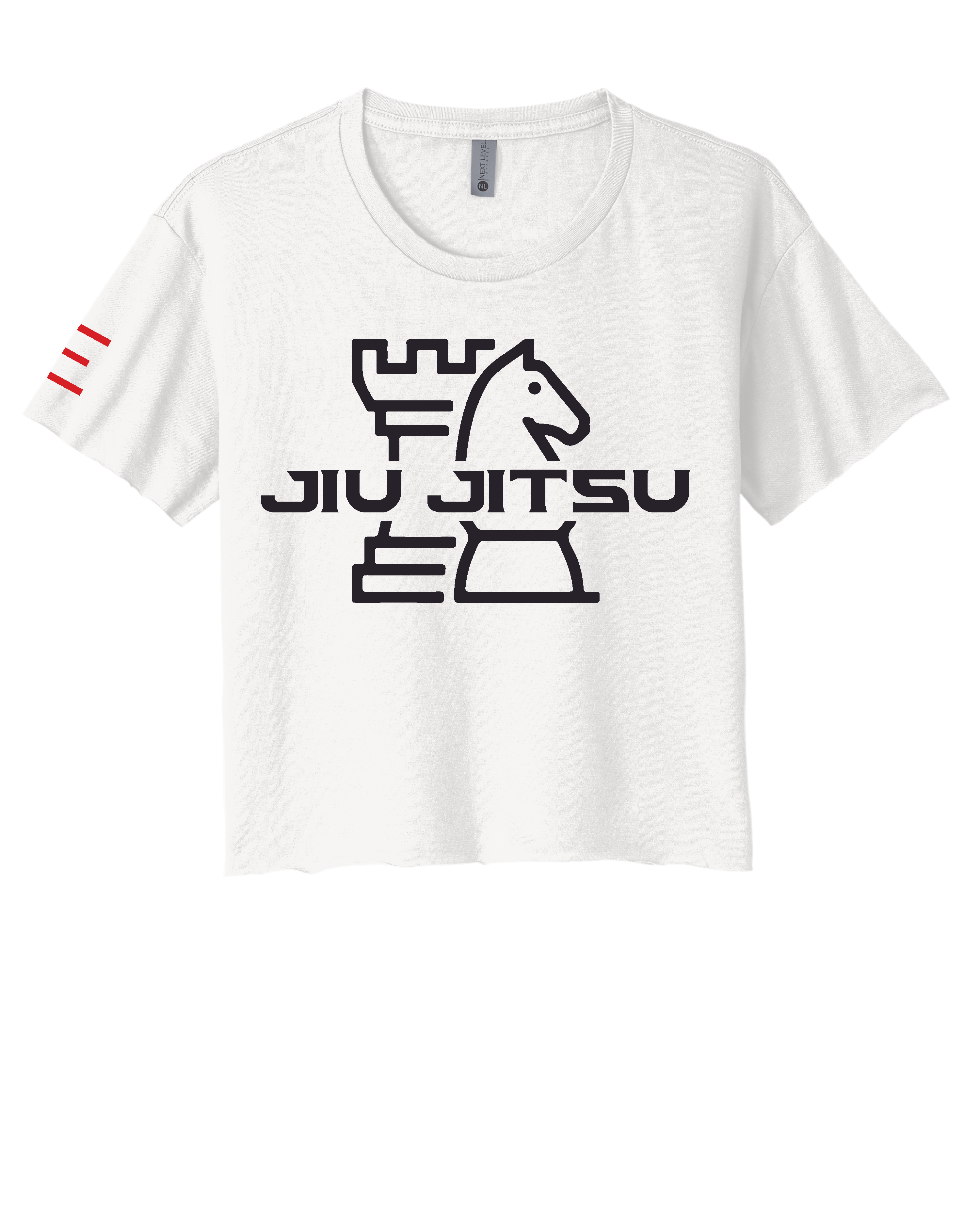 Jiu-Jitsu Physical Chess Match - Crop Top - 3Three Apparel LLC.