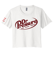 "Dr. Pressure" - Jiu-Jitsu Parody Women's Crop Top - 3Three Apparel LLC.