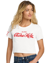 "Choka-Holic" Jiu-Jitsu Crop Top – Funny Women's BJJ Shirt - 3Three Apparel LLC.