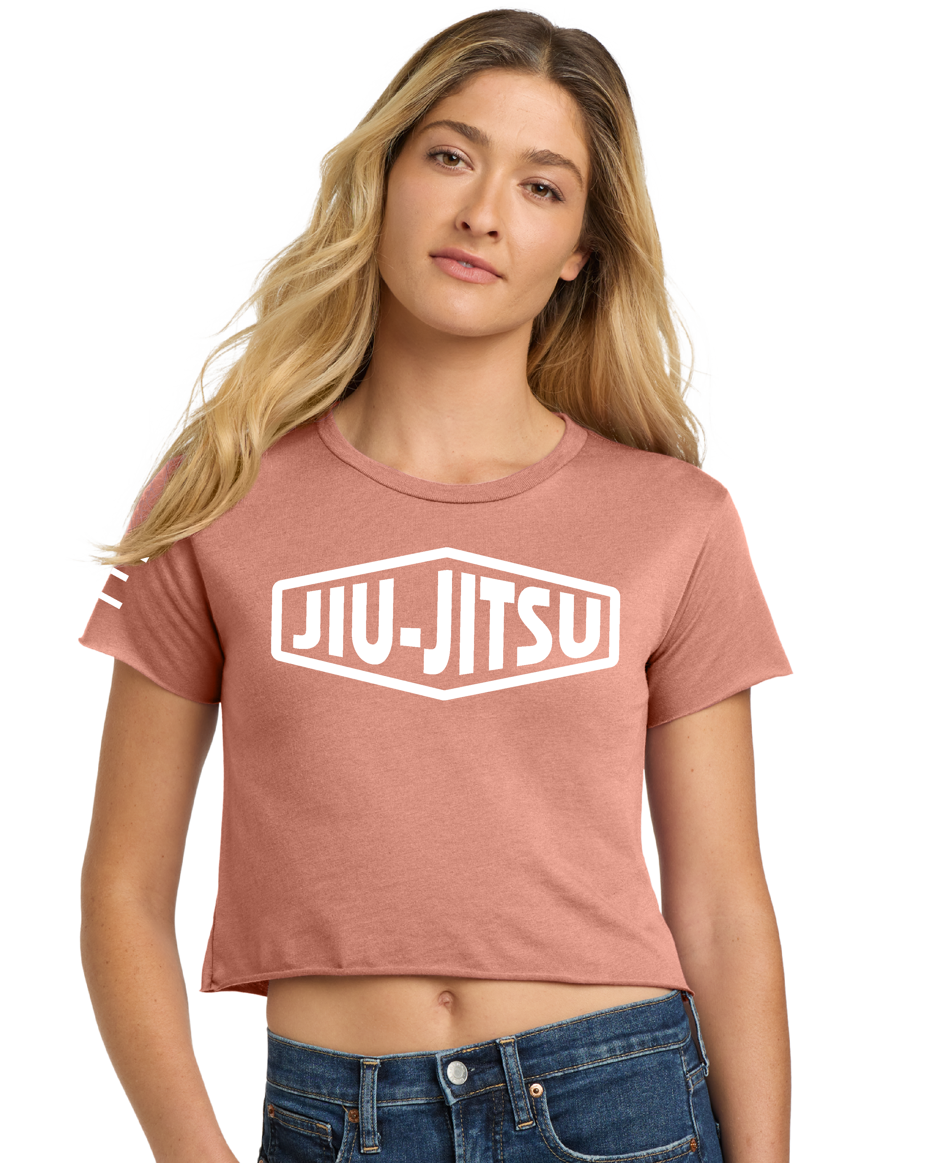 Classic Jiu-Jitsu Premium Women's Crop Top - 3Three Apparel LLC.