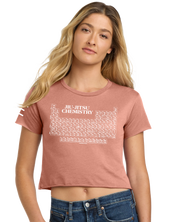 Jiu-Jitsu Chemistry Crop Top - Periodic Table of Jiu-Jitsu BJJ Enthusiasts - 3Three Apparel LLC.