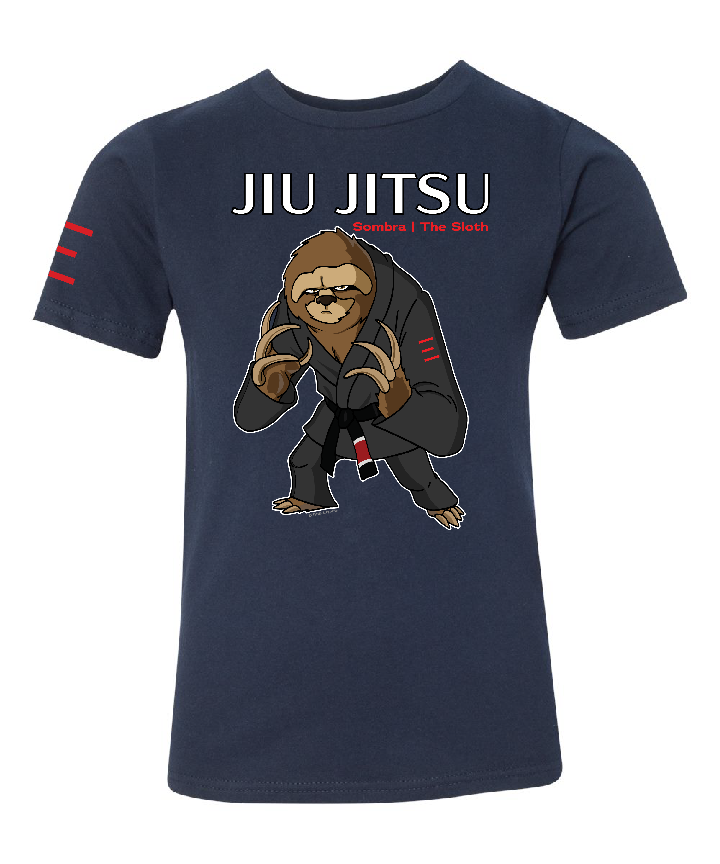 Youth - Sombra the Sloth - BJJ Shirt - Premium Super soft T-Shirt 