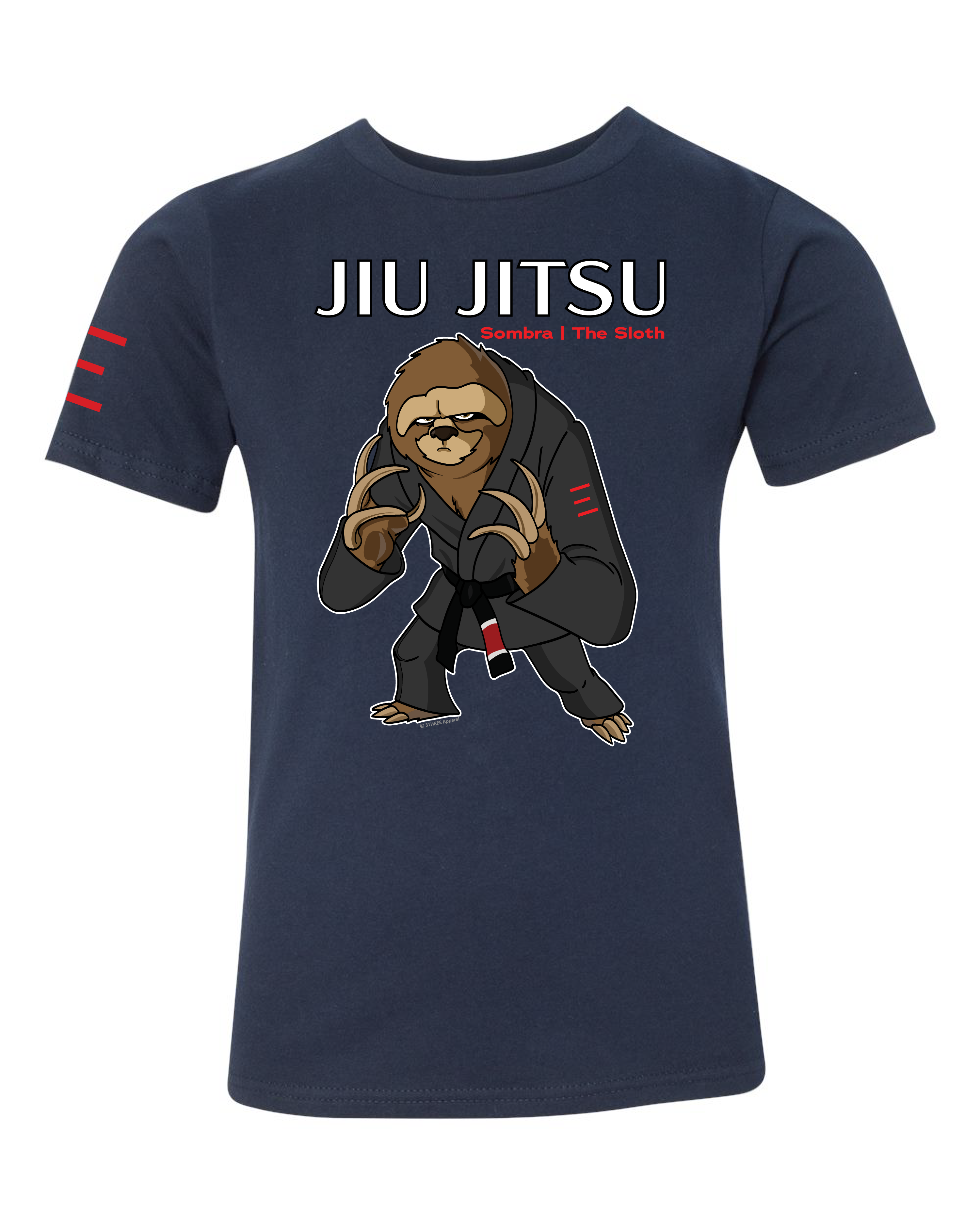 Youth - Sombra the Sloth - BJJ Shirt - Premium Super soft T-Shirt 