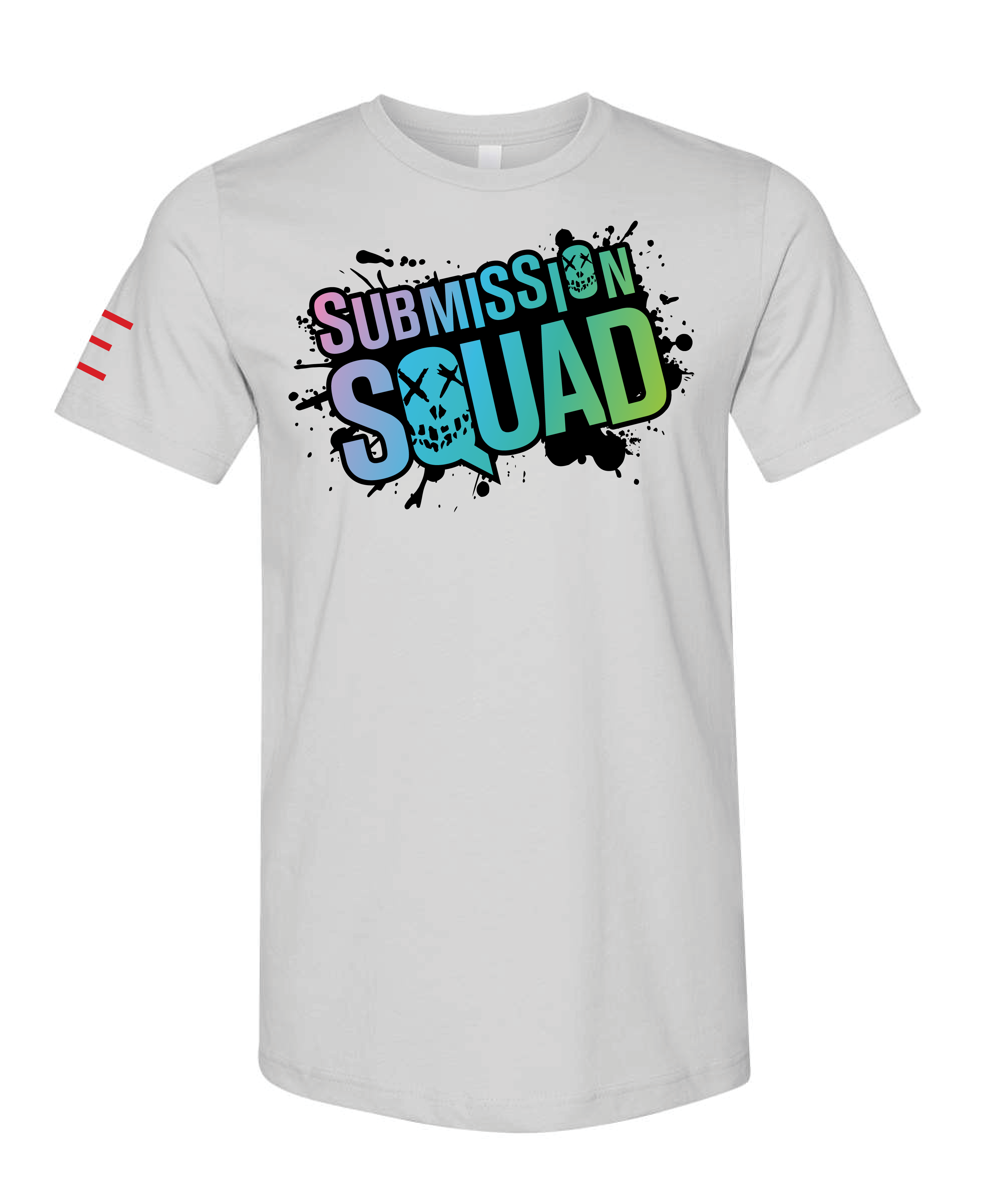 Jiu-Jitsu Submission Squad V2 - BJJ Funny Meme Suicide Squad Parody Premium T-Shirt - JiuJitsu 