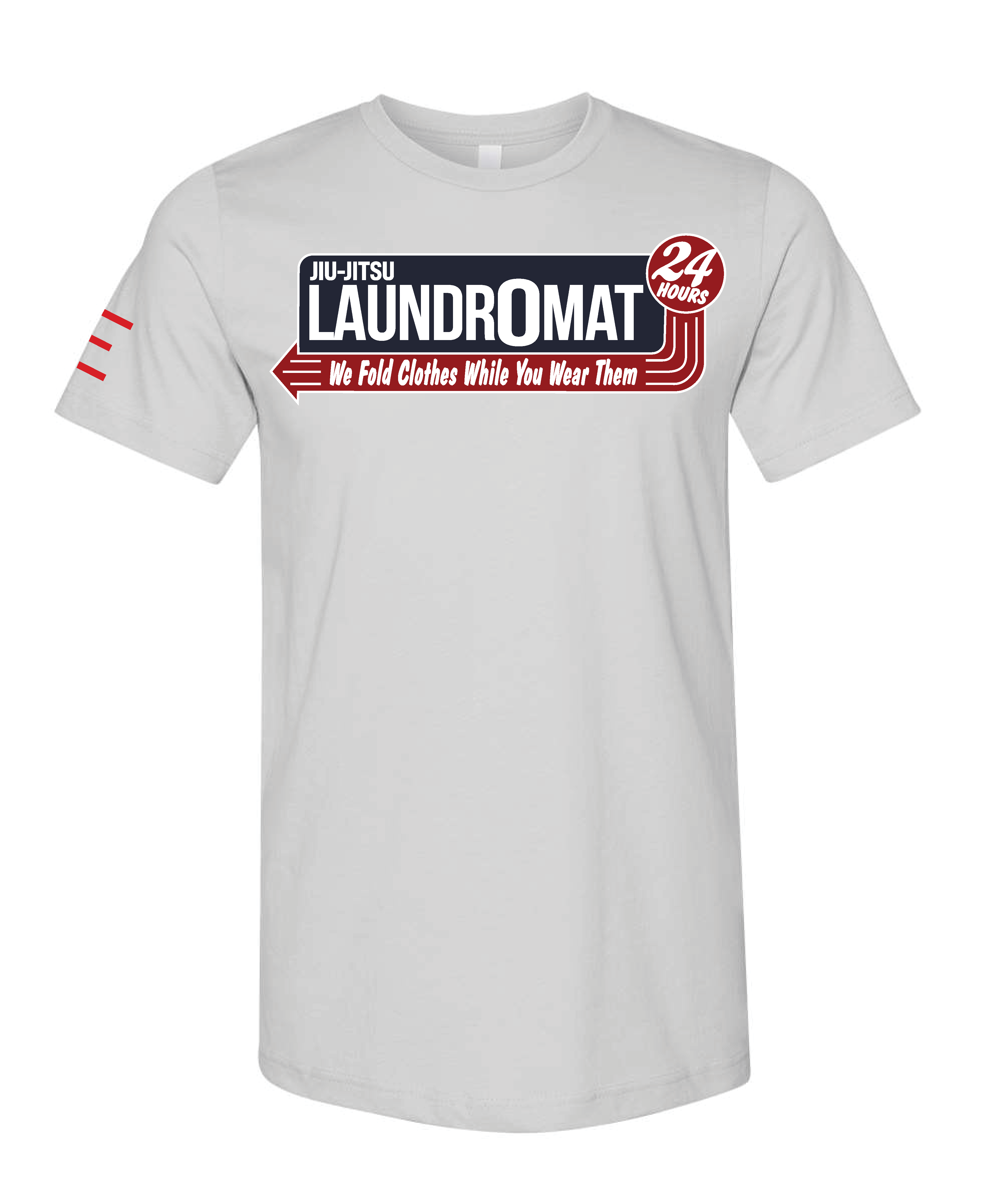 LaundrOmat Vintage Jiu-Jitsu T-Shirt: We Fold Clothes While You Wear Them 