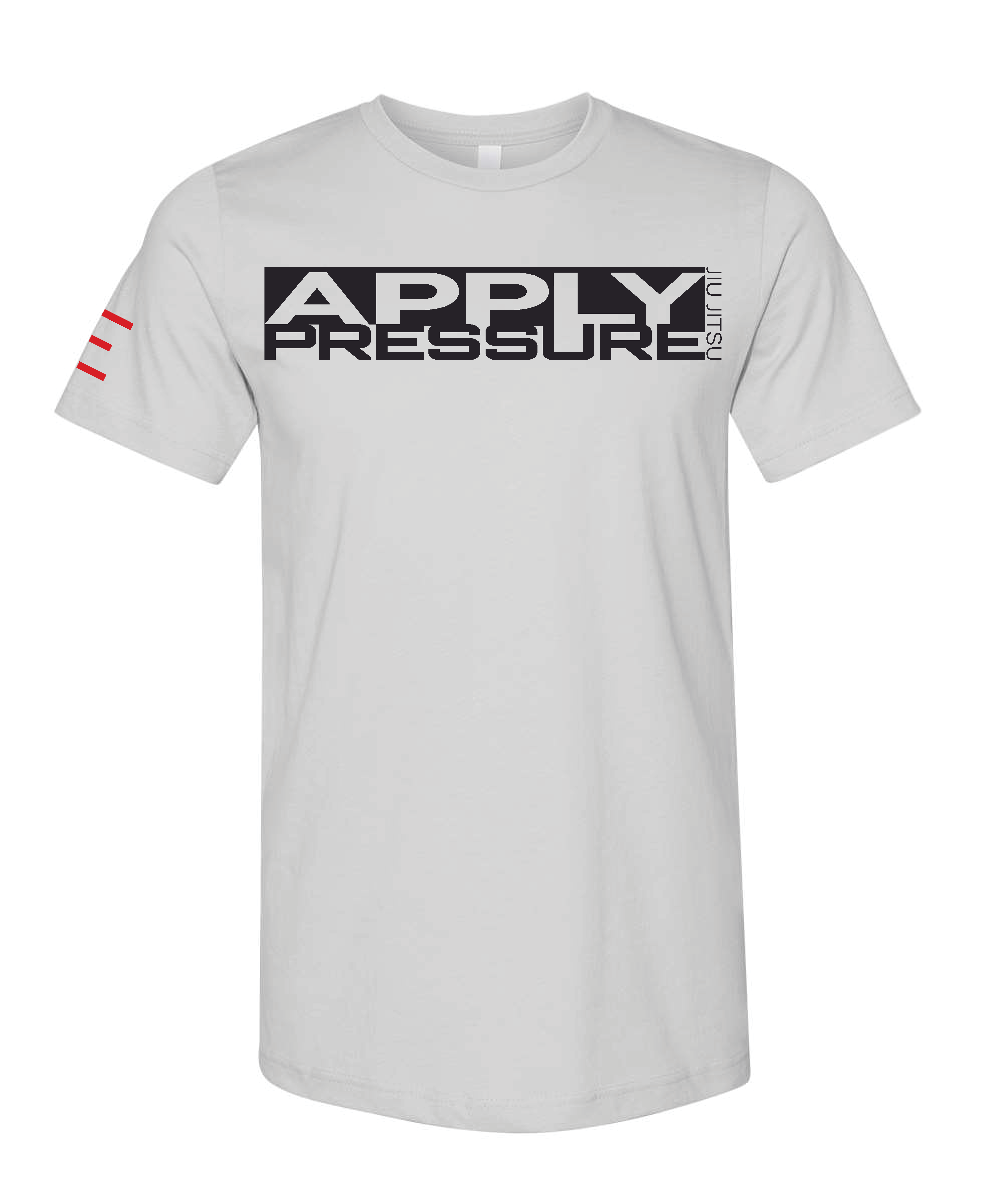 Apply Pressure Jiu-Jitsu T-Shirt - Technique Motivational BJJ Apparel 