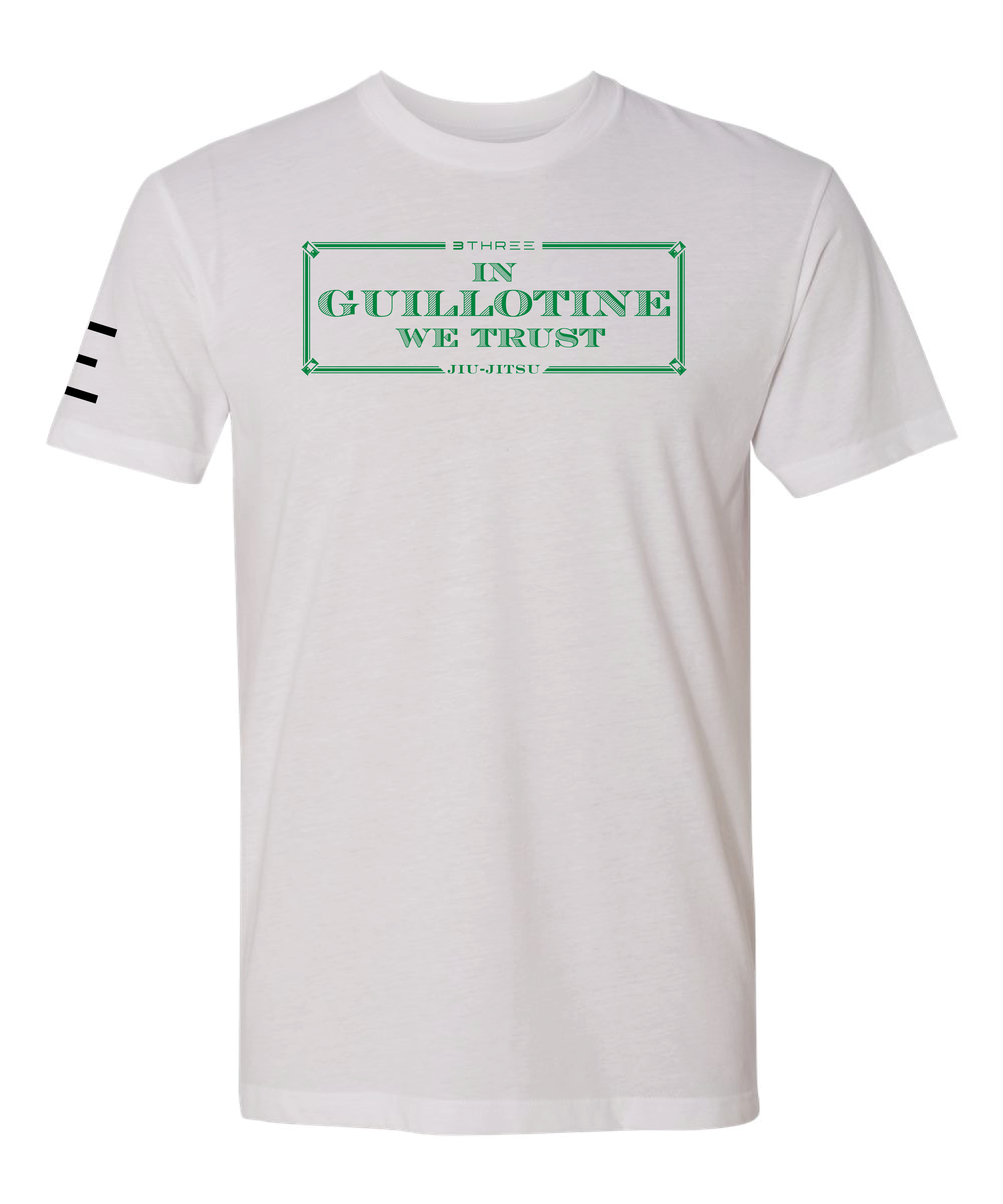 In Guillotine We Trust - Jiu-Jitsu funny T-shirt 