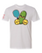 Cute Pickle Holding a Paddle Pickleball T-Shirt - Fun and Playful Design 