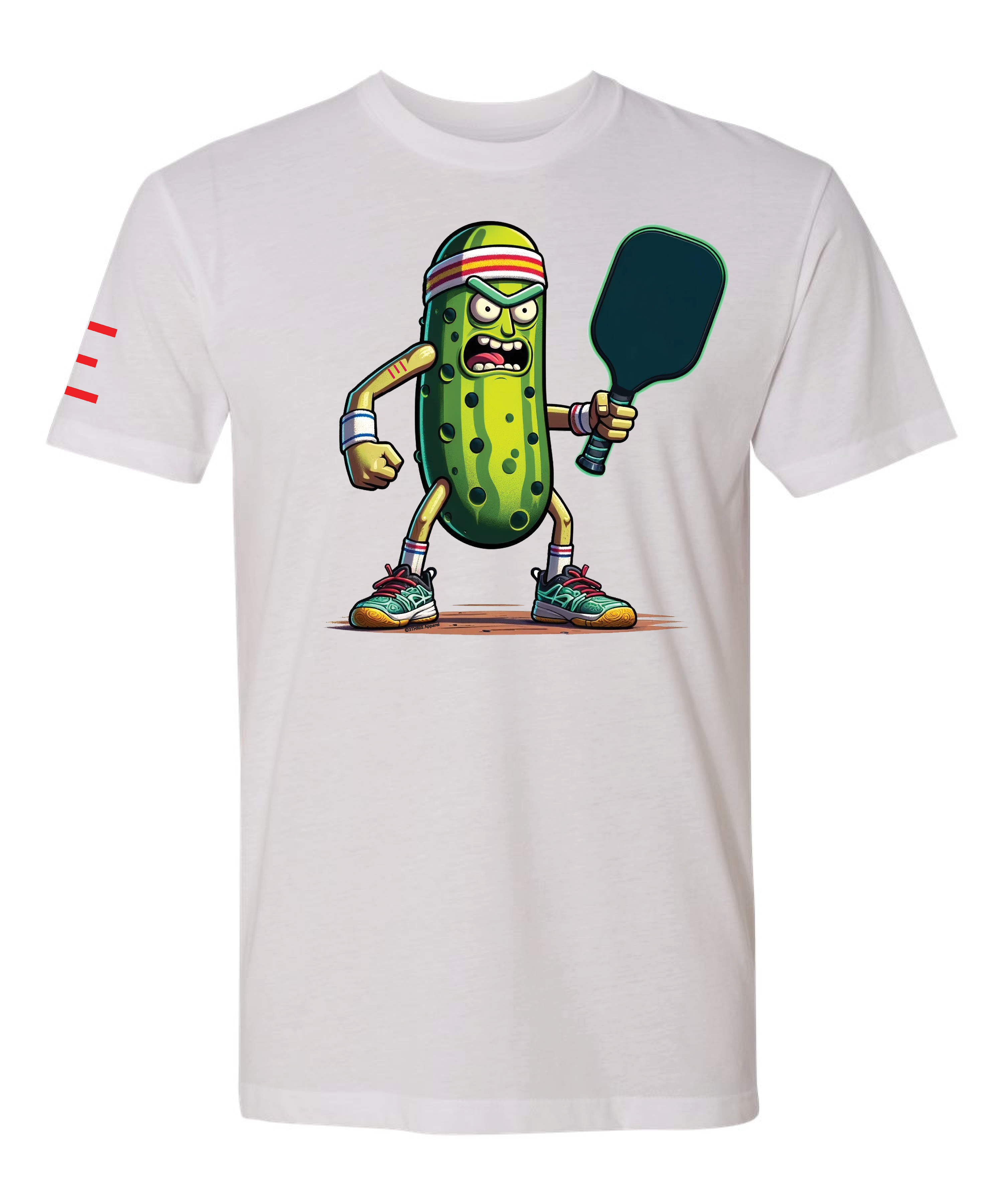 Pickleball Rick T-Shirt - Fun and Bold Pickleball Design 