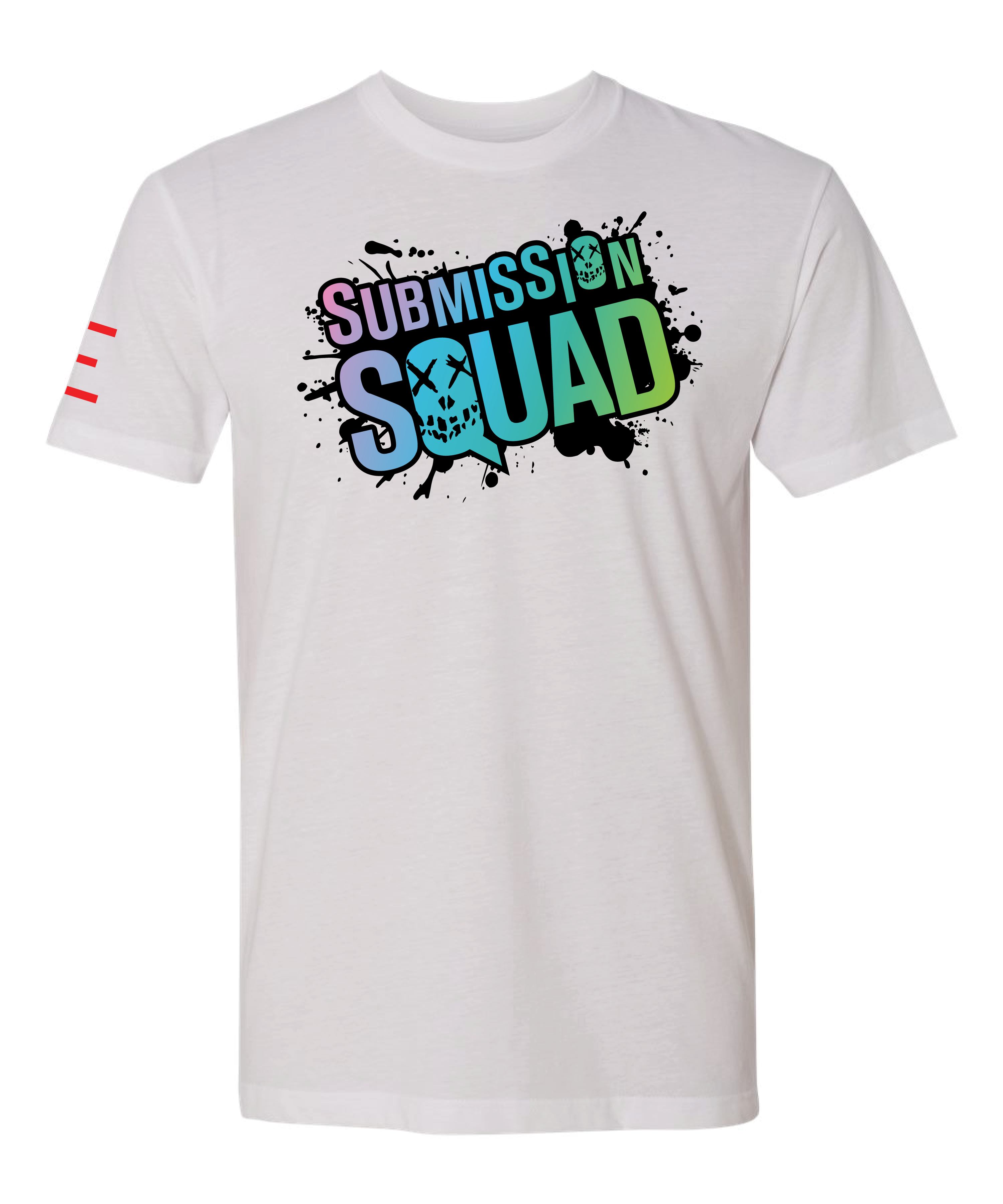 Jiu-Jitsu Submission Squad V2 - BJJ Funny Meme Suicide Squad Parody Premium T-Shirt - JiuJitsu 