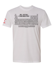 Jiu-Jitsu Chemistry Shirt - Periodic Table of Jiu-Jitsu BJJ Enthusiasts - 3Three Apparel LLC.