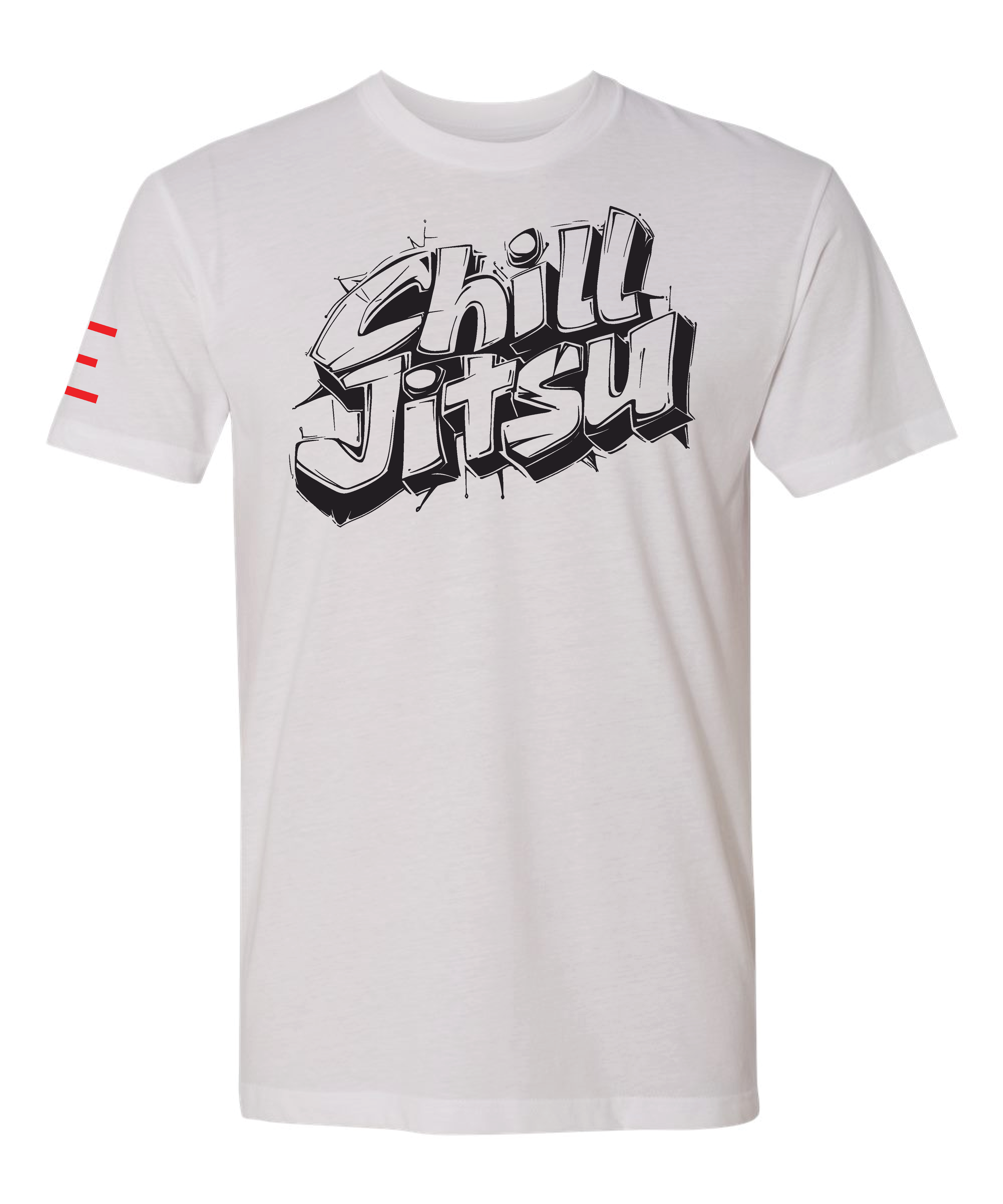 Chill Jitsu - BJJ Lifestyle T-Shirt - 3Three Apparel LLC.