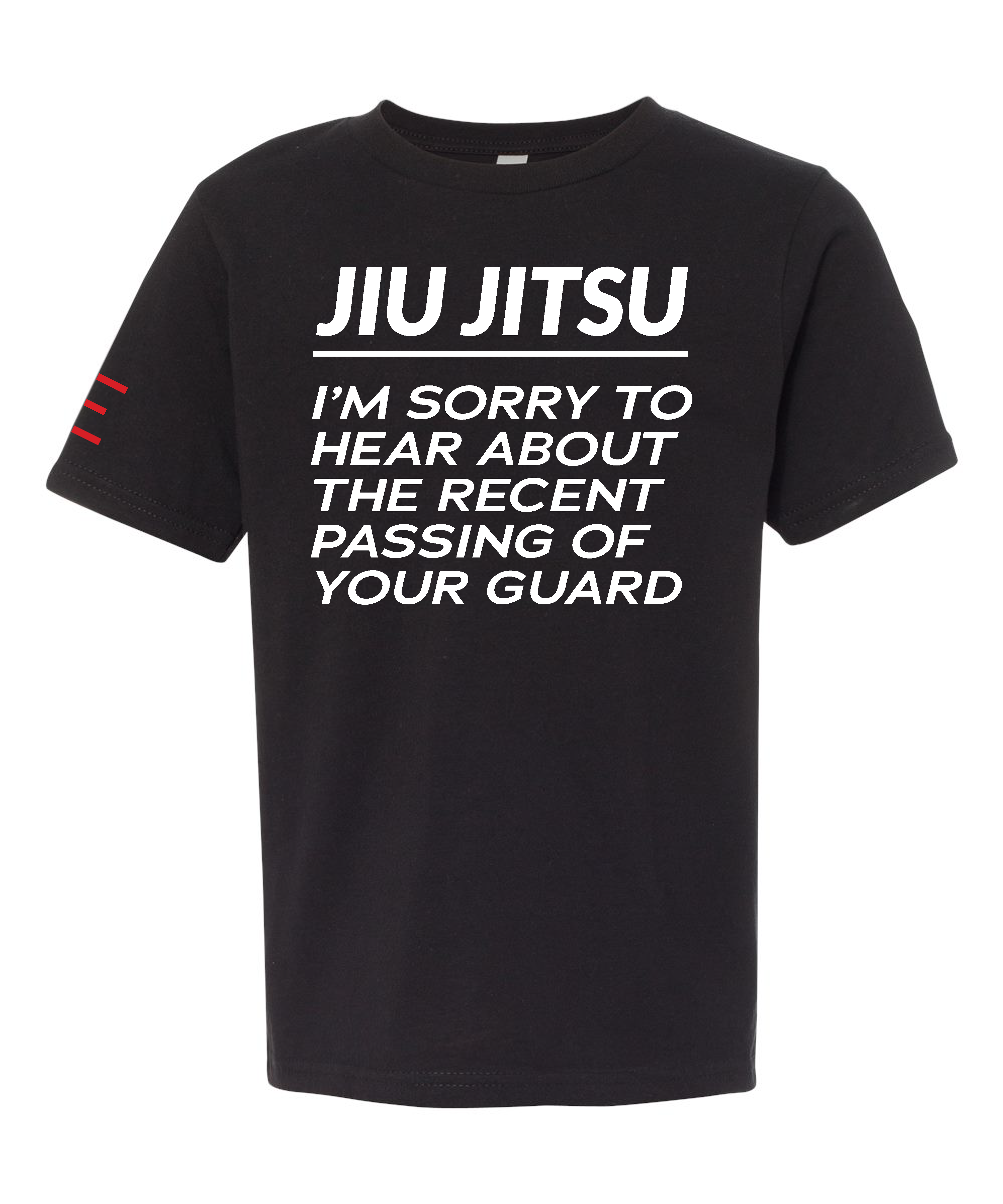 Youth Jiu-Jitsu - I’m Sorry to Hear About the Recent Passing of your Guard - BJJ Funny Premium Shirt- BJJ Youth T-Shirt 