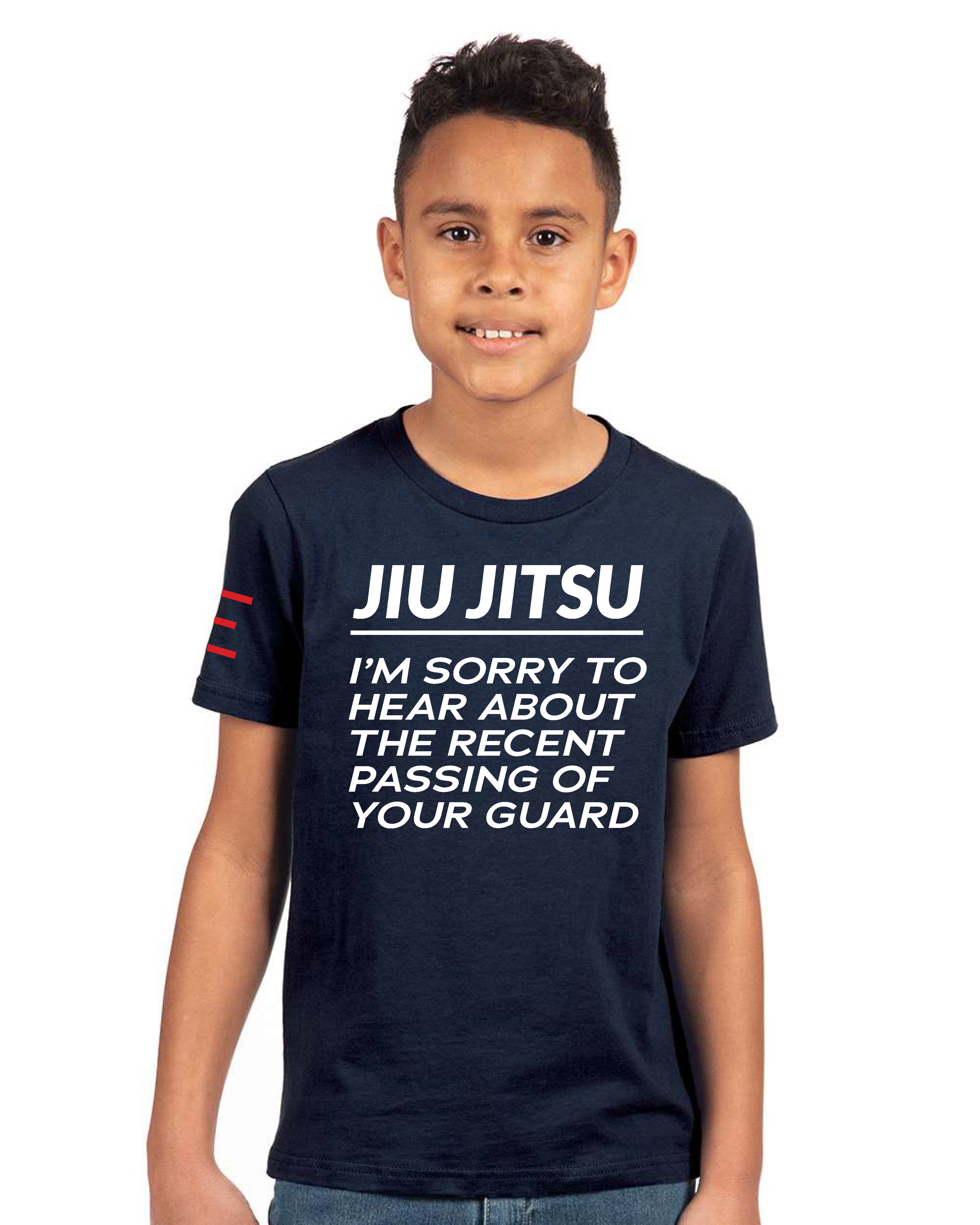 Youth Jiu-Jitsu - I’m Sorry to Hear About the Recent Passing of your Guard - BJJ Funny Premium Shirt- BJJ Youth T-Shirt 