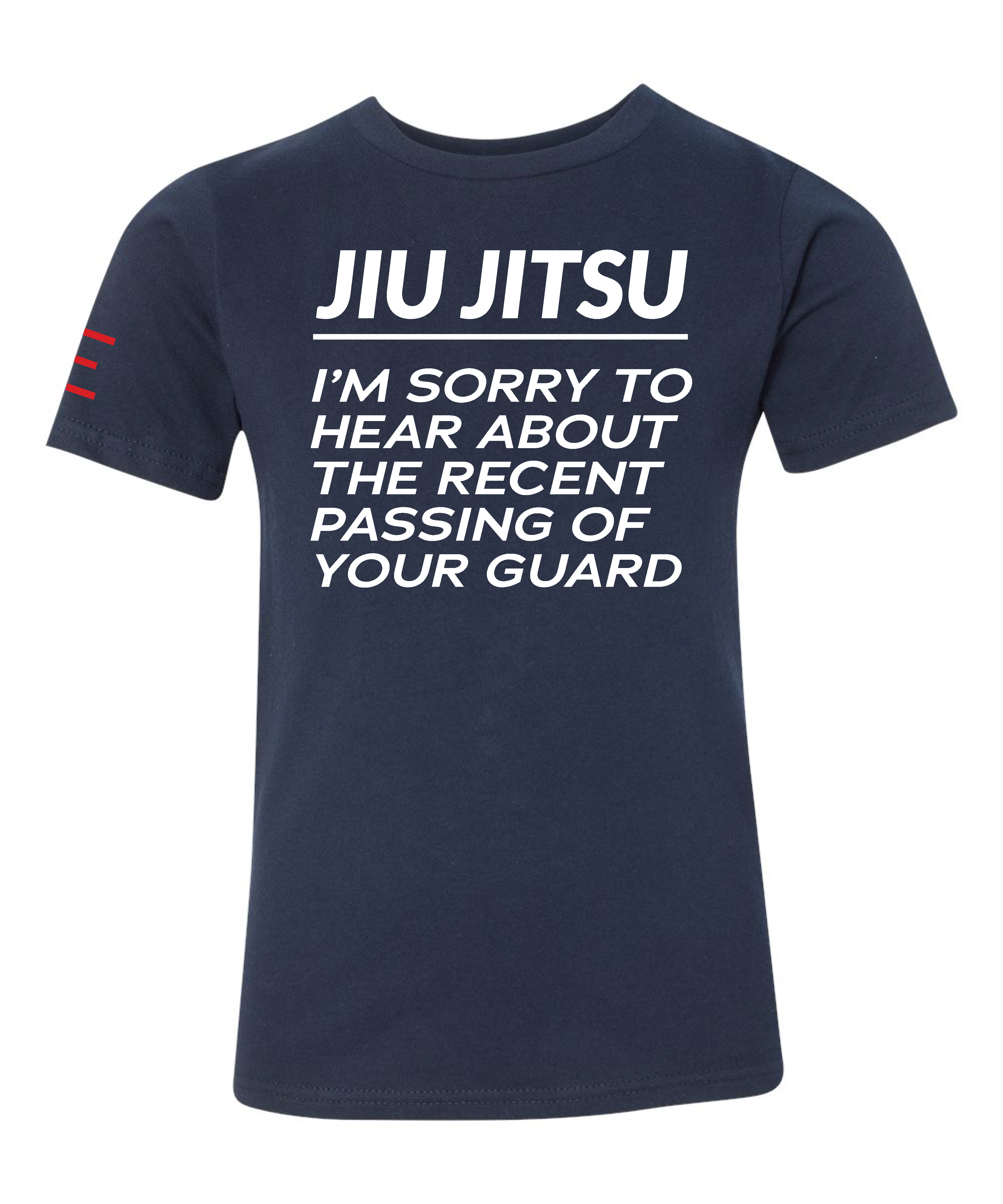 Youth Jiu-Jitsu - I’m Sorry to Hear About the Recent Passing of your Guard - BJJ Funny Premium Shirt- BJJ Youth T-Shirt 